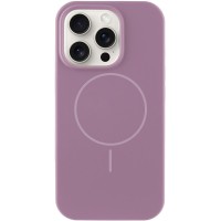 Чохол Silicone Case Full Protective (AA) NO LOGO with MagSafe для Apple iPhone 16 Pro (6.3") Ліловий / Lilac Pride