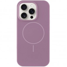 Чохол Silicone Case Full Protective (AA) NO LOGO with MagSafe для Apple iPhone 16 Pro (6.3") Ліловий / Lilac Pride