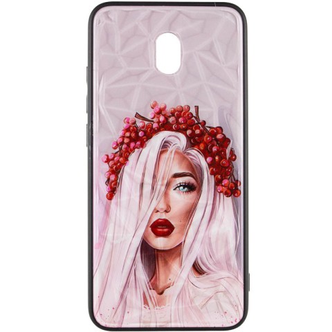 TPU+PC чохол Prisma Ladies для Xiaomi Redmi 8a Ukrainian Girl