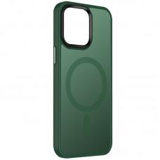 TPU+PC чехол Metal Buttons with MagSafe Colorful для Apple iPhone 14 (6.1")