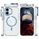 Чохол TPU Space Case Apex with MagSafe для Apple iPhone 16 (6.1") Navy Blue