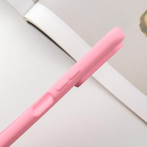 Чохол TPU GETMAN Liquid Silk Full Camera для Xiaomi Redmi 10 Рожевий / Pink