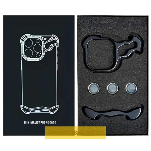 Чохол Minimalist Metal Bumper для Apple iPhone 17 Air (6.5") Black