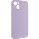 Чохол Silicone Case Full Camera Protective (AA) NO LOGO для Apple iPhone 13 (6.1") Бузковий / Lilac