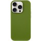 Чохол Silicone Case Full Protective (AA) NO LOGO для Apple iPhone 13 Pro (6.1") Зелений / Dark Olive