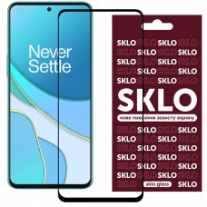 Захисне скло SKLO 3D (full glue) для Realme 10 Pro 5G Чорний