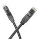 Кабель (патч-корд) Borofone BUS01 Category 6 Gigabit (8m) Black