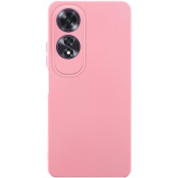Чохол TPU GETMAN Liquid Silk Full Camera для Oppo A60 4G Рожевий / Pink