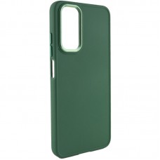 TPU чохол Bonbon Metal Style для Samsung Galaxy A54 5G Зелений / Pine green