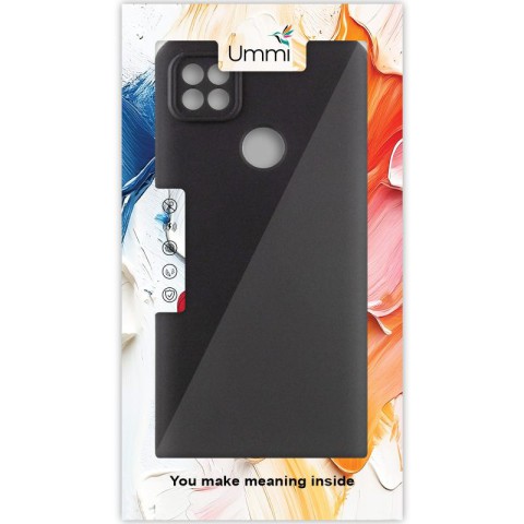 Чохол Silicone Cover Ummi Lakshmi Full Camera (AA) для Xiaomi Redmi 9C Чорний / Black