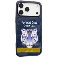 TPU+PC чохол Animal Club для Apple iPhone 17 (6.3") Royal Blue