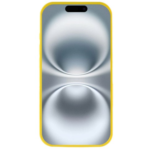Чохол Silicone Case Full Protective (AA) для Apple iPhone 16e (6.1") Жовтий / Yellow