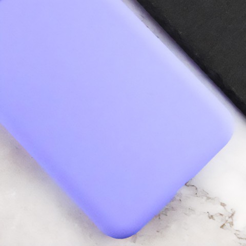 Чохол Silicone Cover Lakshmi Full Camera (AAA) для Xiaomi Redmi Note 14S Бузковий / Dasheen