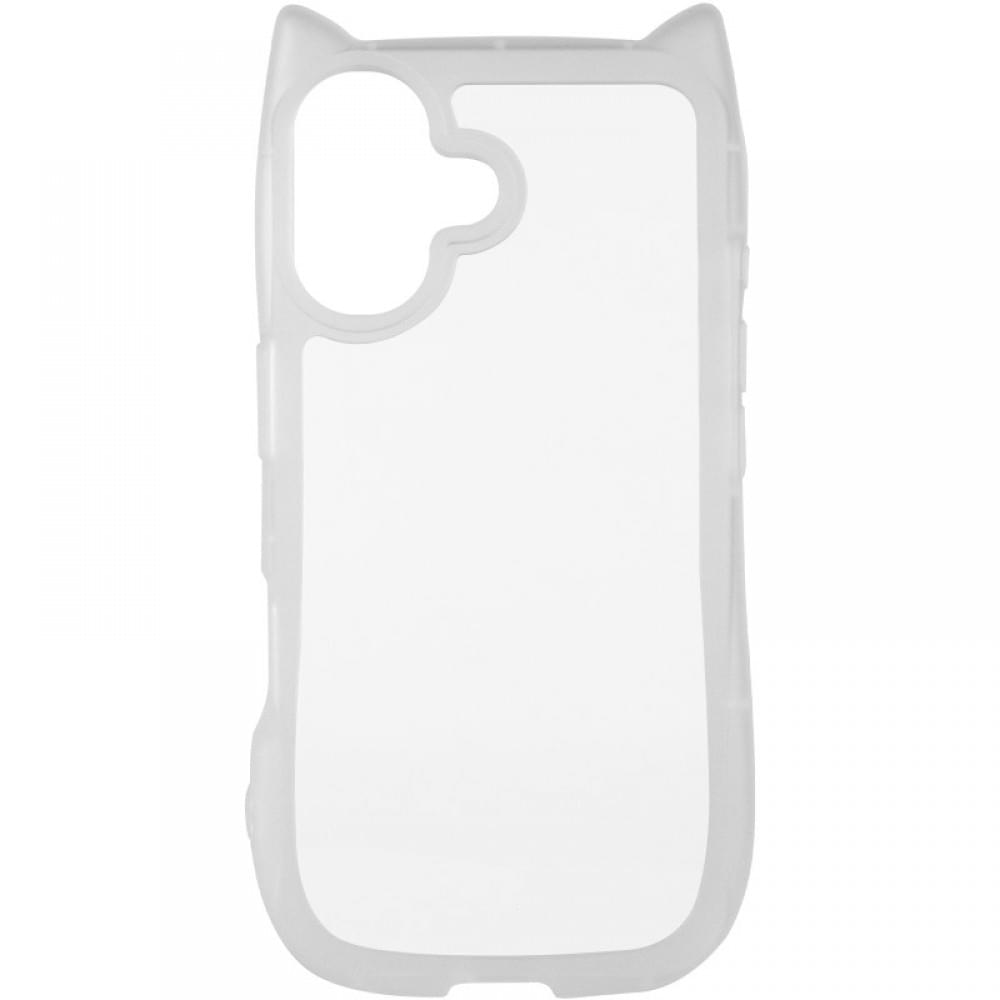 Чохол TPU Cat для Apple iPhone 16 Plus (6.7") Transparent
