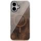 Чохол TPU Shiny Mountain (MagFit) для Apple iPhone 16 (6.1") Chocolate