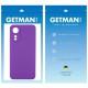Чохол TPU GETMAN Liquid Silk Full Camera для Oppo A78 4G Фіолетовий / Purple