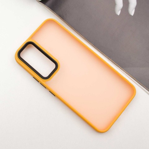 Чохол TPU+PC Lyon Frosted для Samsung Galaxy A15 4G/5G / M15 5G Orange