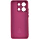 Чохол Silicone Cover Lakshmi Full Camera (AA) для Xiaomi Poco X6 Pro Бордовий / Marsala