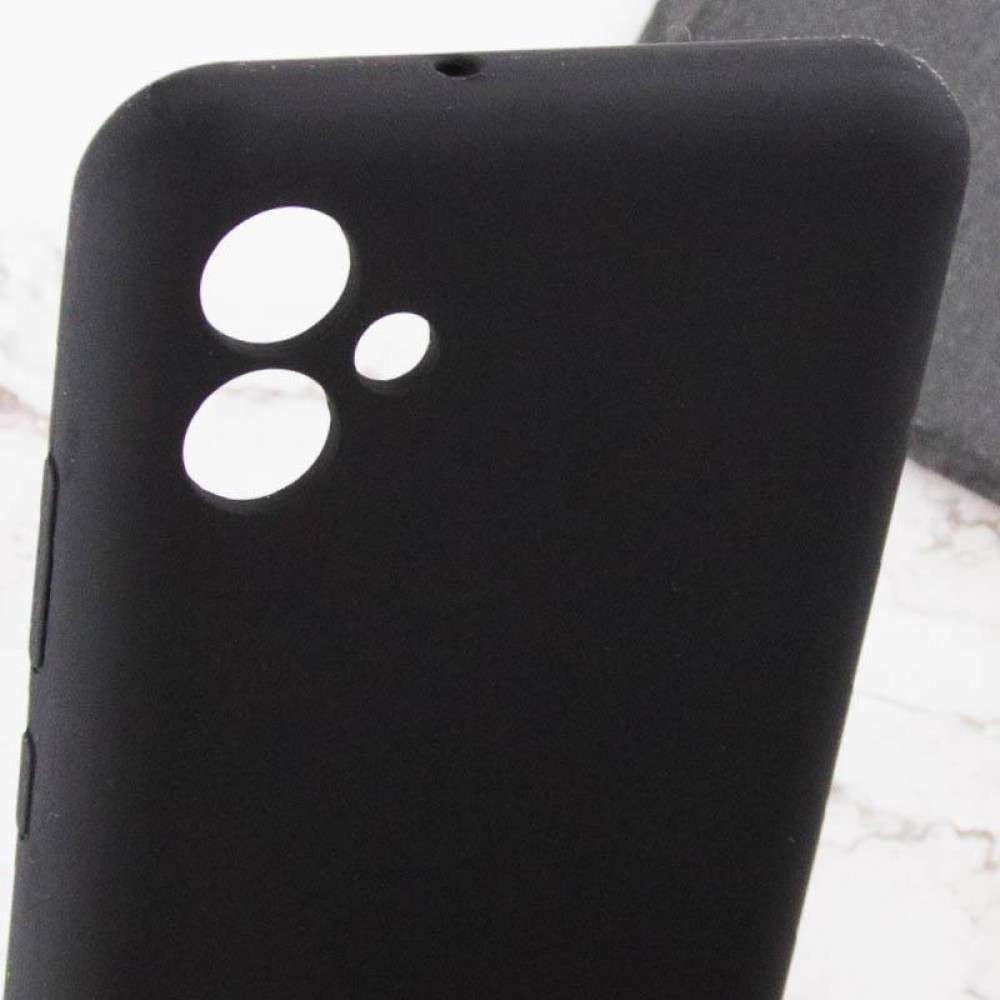 Чохол Silicone Cover Lakshmi Full Camera (AAA) для Samsung Galaxy A07 Чорний / Black