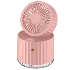 Настольный вентилятор Rapid Cooling 3in1 с водяным охлаждением и подсветкой 1200 mAh