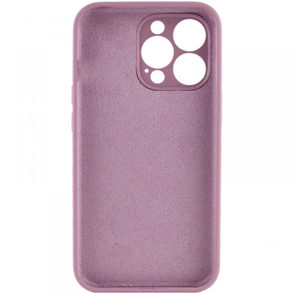 Чохол Silicone Case Full Camera Protective (AA) NO LOGO для Apple iPhone 16 Pro (6.3") Ліловий / Lilac Pride Чохол Silicone Case Full Camera Protective (AA) NO LOGO для Apple iPhone 16 Pro (6.3") Ліловий / Lilac Pride