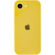 Чохол Silicone Case Full Camera Protective (AA) для Apple iPhone 16e (6.1") Жовтий / Yellow