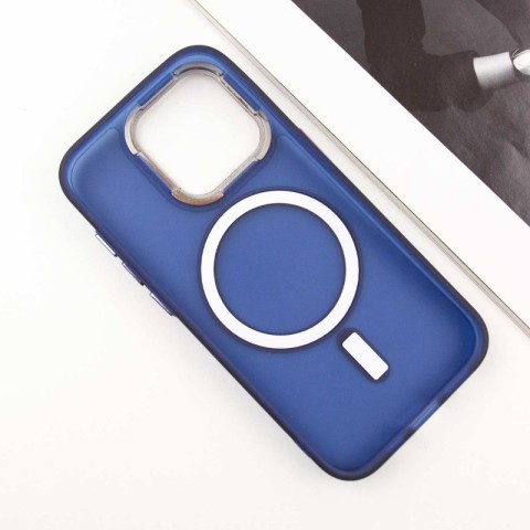 Чохол TPU+PC Lily with MagSafe для Apple iPhone 13 Pro Max (6.7") Deep Navy