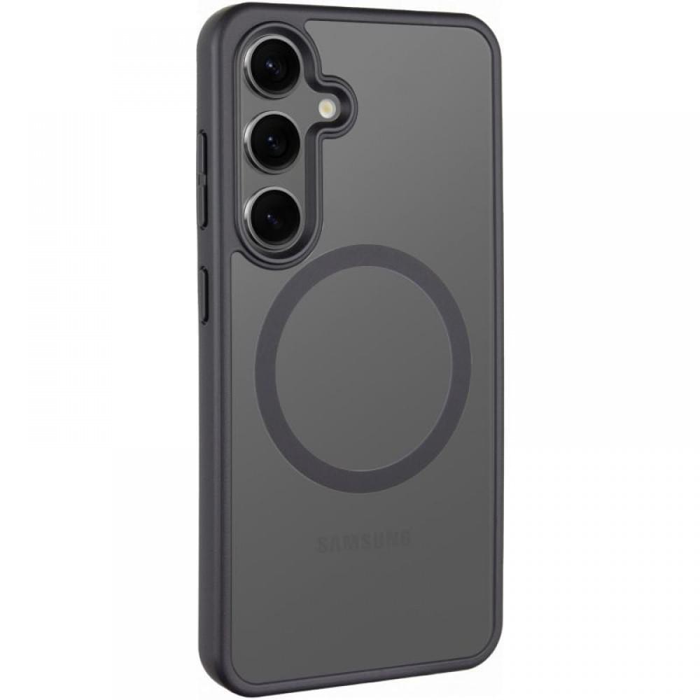 Чохол Ummi Colorful with MagSafe для Samsung Galaxy S25 Чорний / Black