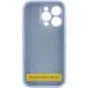 Чохол Silicone Case Full Camera Protective (AA) NO LOGO для Apple iPhone 17 (6.3") Блакитний / Lilac Blue