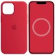 Чехол Silicone case (AAA) with Magsafe and Animation для Apple iPhone 14 (6.1")
