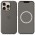 Чохол Silicone case (AAA) full with Magsafe and Animation для Apple iPhone 16 Pro (6.3") Stone Grey