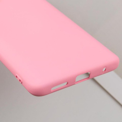 Чохол TPU GETMAN Liquid Silk Full Camera для Xiaomi Redmi 10 Рожевий / Pink