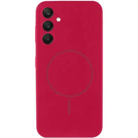 Чохол Silicone Cover Lakshmi Full Camera (AA) with MagFit для Samsung Galaxy S26+ Червоний / Rose Red