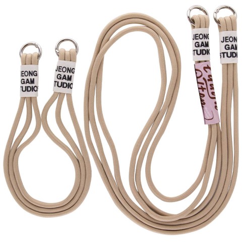 Чохол TPU two straps California для Apple iPhone 13 Pro Max (6.7") Бежевий / Beige