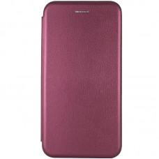 Шкіряний чохол (книжка) Classy для ZTE Blade A55 4G Бордовий