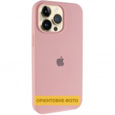Чехол Silicone Case (AA) Logo with MagSafe для Apple iPhone 16 (6.1")
