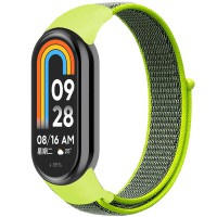 Ремінець Nylon New для Xiaomi Mi Band 8/9/10 Bright Green