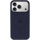 Чохол Silicone Case Full Protective (AA) V2 with MagSafe для Apple iPhone 17 Pro (6.3") Темно-синій / Midnight blue