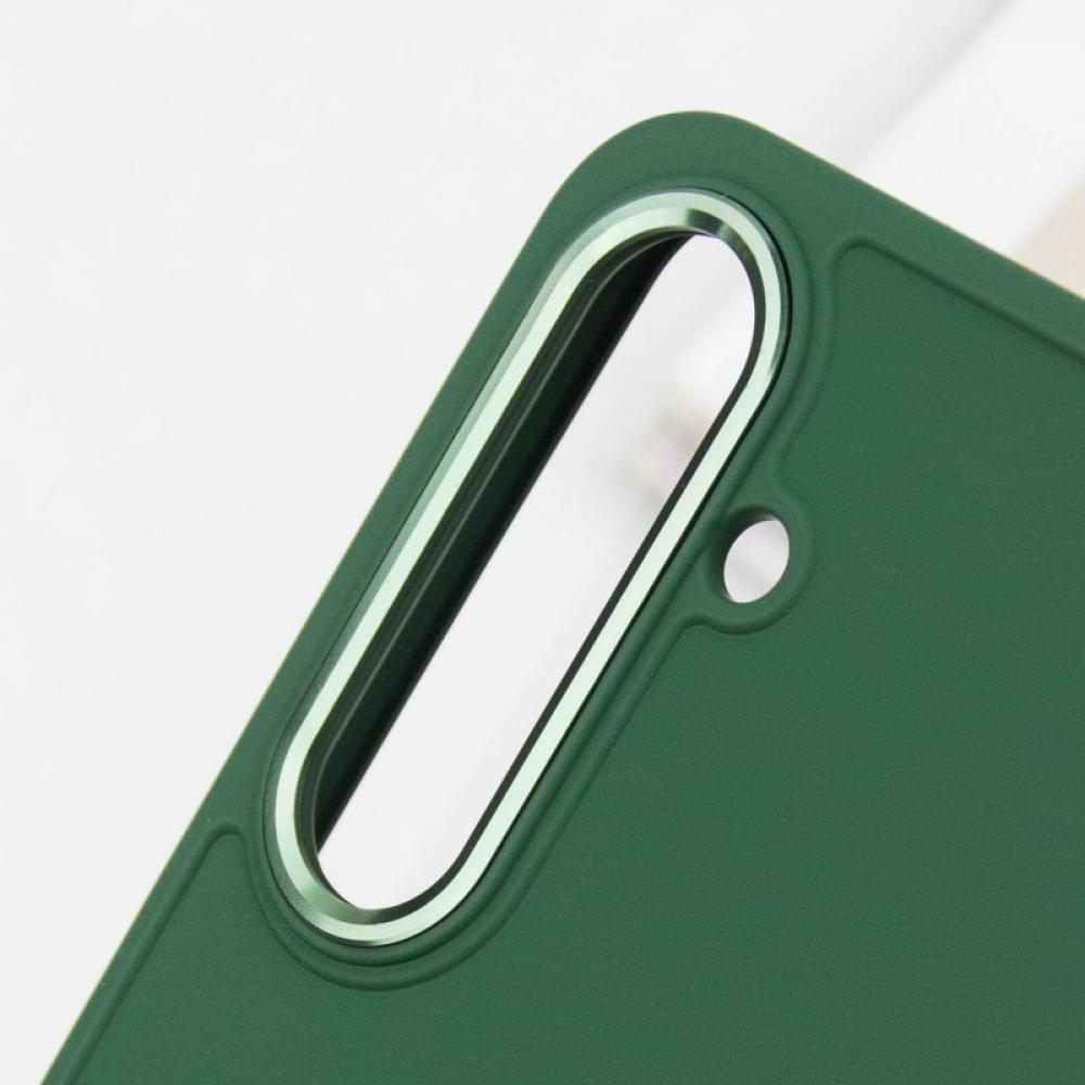 TPU чохол Bonbon Metal Style для Samsung Galaxy S24+ / S25+ Зелений / Army green