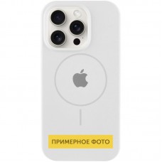 Чохол Silicone Case Full Protective (AA) with MagSafe для Apple iPhone 14 (6.1") Білий / White