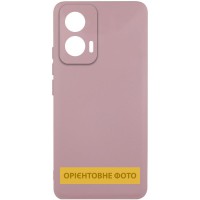 Чохол Silicone Cover Lakshmi Full Camera (AAA) для Motorola Moto G35 Рожевий / Pink Sand