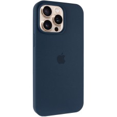 Чохол Silicone Case Full Protective (AA) для Apple iPhone 13 Pro (6.1") Синій / Deep navy