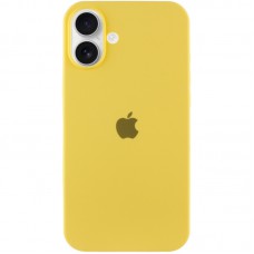 Чохол Silicone Case Full Protective (AA) для Apple iPhone 16 Plus (6.7") Жовтий / Yellow