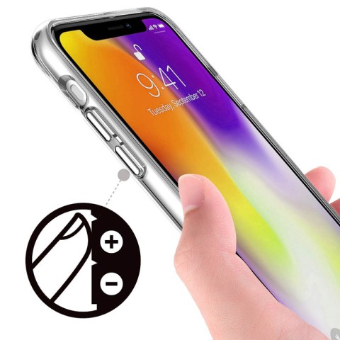 Чохол TPU Space Case transparent для Apple iPhone 11 Pro Max (6.5") Прозорий