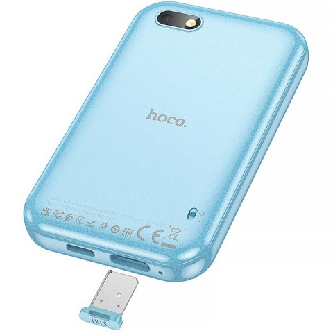 Дитячий мобильный телефон Hoco Y102 2G 800mAh 2.8" + SIM 2G Blue