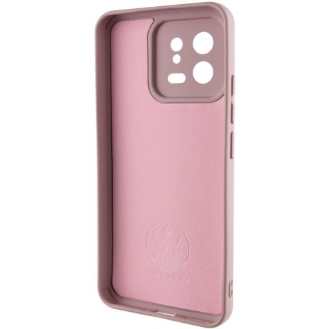 Чохол TPU GETMAN Liquid Silk Full Camera для Xiaomi 13 Pro Рожевий / Pink Sand
