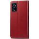 Шкіряний чохол книжка GETMAN Gallant (PU) для Samsung Galaxy M34 5G Червоний