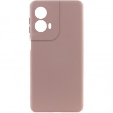 Чохол Silicone Cover Lakshmi Full Camera (AA) для Motorola Moto G85 Рожевий / Pink Sand