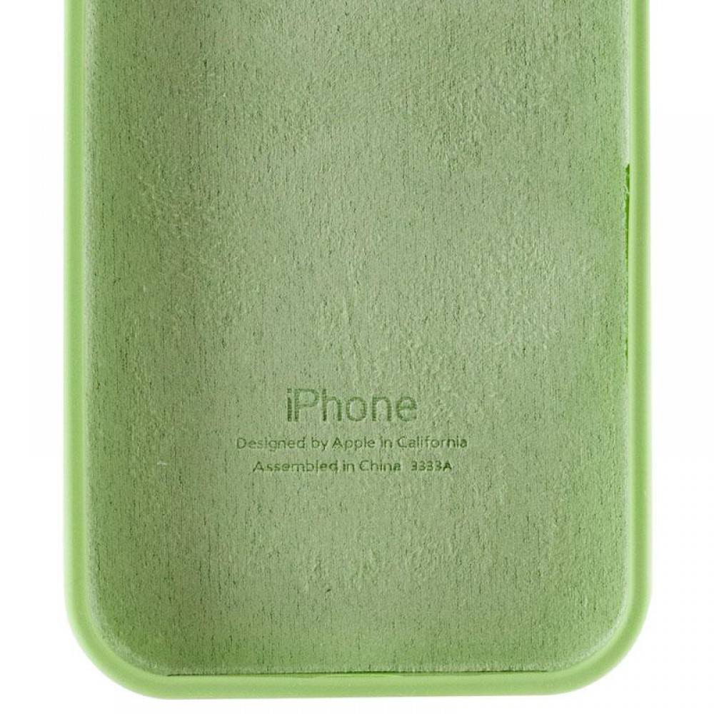 Чохол Silicone Case Full Protective (AA) для Apple iPhone 16e (6.1") М'ятний / Mint