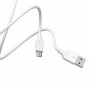 Дата кабель Borofone BX14 USB to MicroUSB (1m) Білий